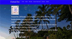 Desktop Screenshot of formatdoc.com
