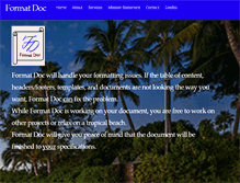 Tablet Screenshot of formatdoc.com